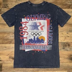 Abercrombie & Fitch Shirt Mens Small Heritage 1984 Olympics LA Retro